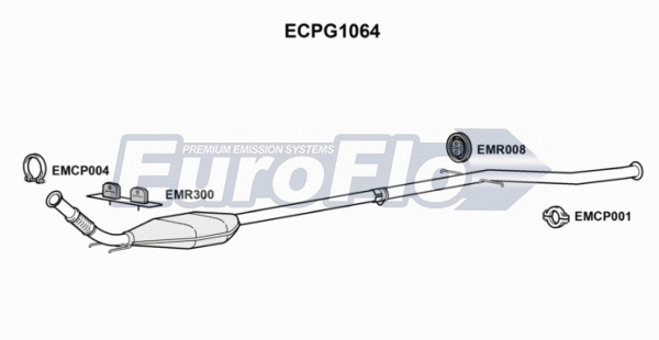 Catalytic Converter (ECPG1064)
