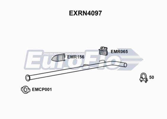 Exhaust Pipe (EXRN4097)