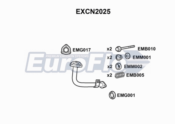 Exhaust Pipe (EXCN2025)