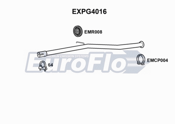 Exhaust Pipe (EXPG4016)