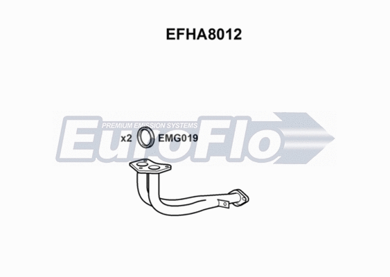 Exhaust Pipe (EFHA8012)
