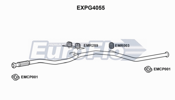 Exhaust Pipe (EXPG4055)