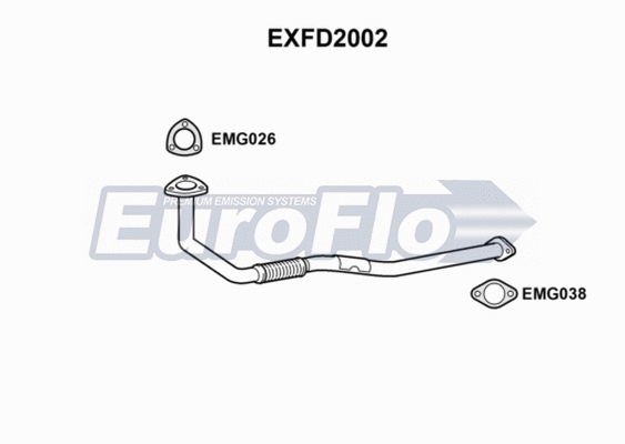 Exhaust Pipe (EXFD2002)
