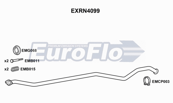 Exhaust Pipe (EXRN4099)