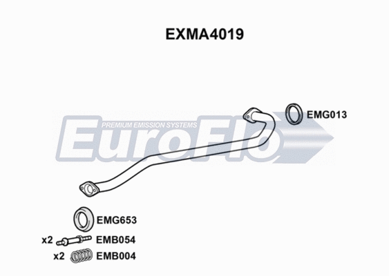 Exhaust Pipe (EXMA4019)