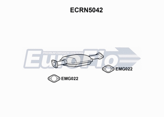 Catalytic Converter (ECRN5042)