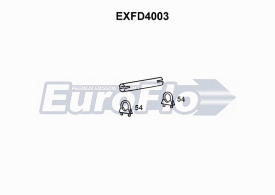 Exhaust Pipe (EXFD4003)