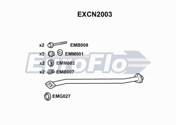 Exhaust Pipe (EXCN2003)