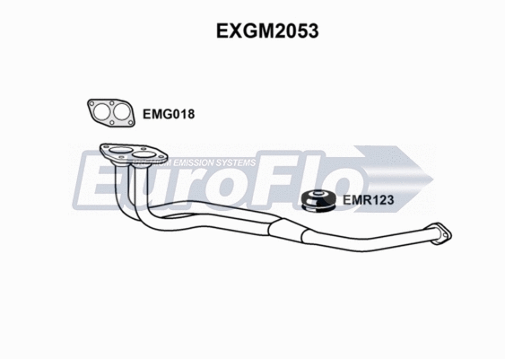 Exhaust Pipe (EXGM2053)