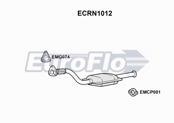 Catalytic Converter (ECRN1012)