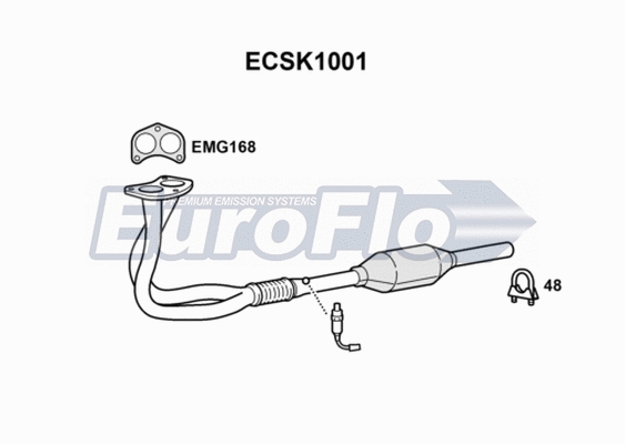 Catalytic Converter (ECSK1001)