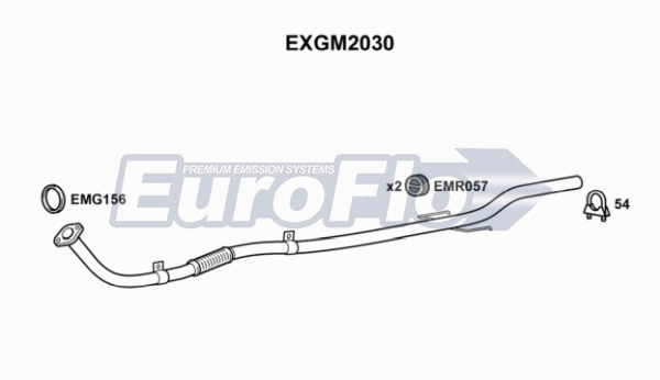 Exhaust Pipe (EXGM2030)