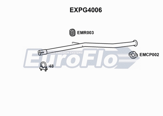 Exhaust Pipe (EXPG4006)