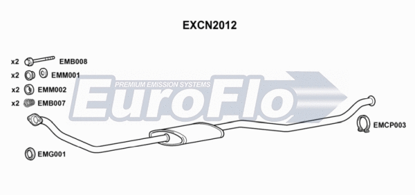 Exhaust Pipe (EXCN2012)