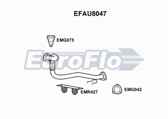 Exhaust Pipe (EFAU8047)