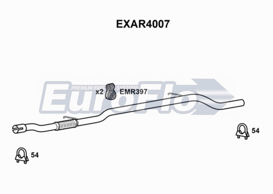 Exhaust Pipe (EXAR4007)