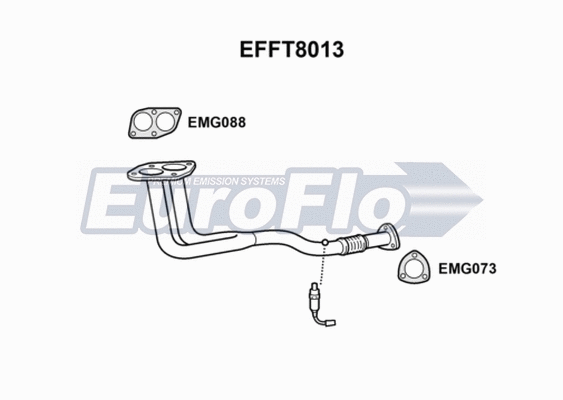 Exhaust Pipe (EFFT8013)
