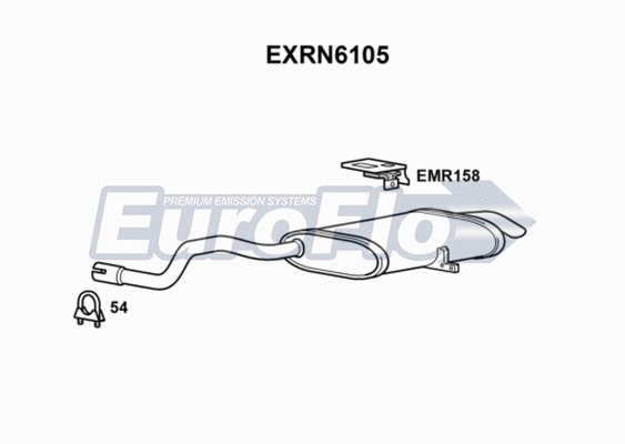Rear Muffler (EXRN6105)