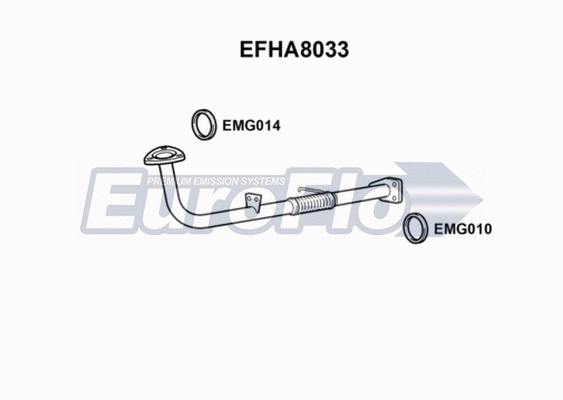 Exhaust Pipe (EFHA8033)