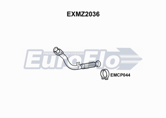 Exhaust Pipe (EXMZ2036)