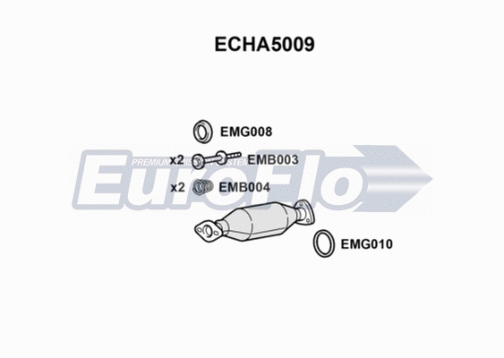 Catalytic Converter (ECHA5009)