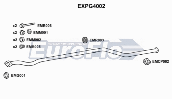 Exhaust Pipe (EXPG4002)