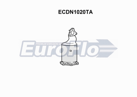 Catalytic Converter (ECDN1020TA)