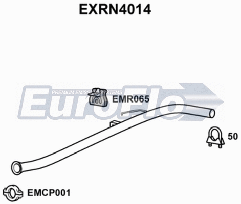 Exhaust Pipe (EXRN4014)