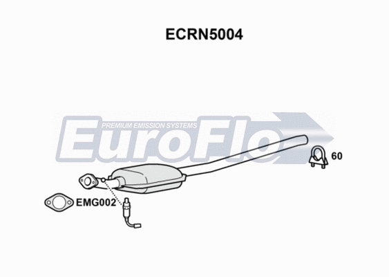 Catalytic Converter (ECRN5004)