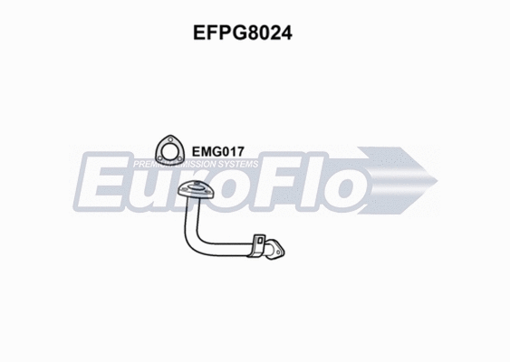 Exhaust Pipe (EFPG8024)