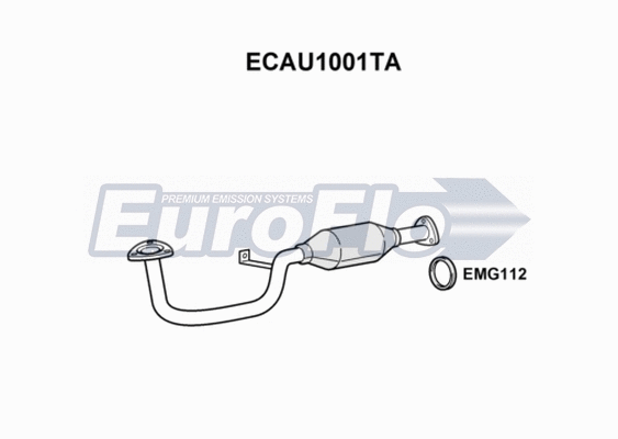 Catalytic Converter (ECAU1001TA)