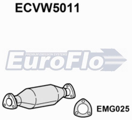 Catalytic Converter (ECVW5011)