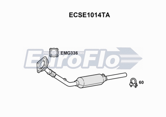 Catalytic Converter (ECSE1014TA)