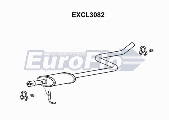 Centre Muffler (EXCL3082)