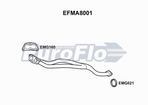 Exhaust Pipe (EFMA8001)