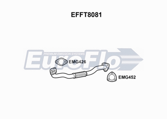 Exhaust Pipe (EFFT8081)
