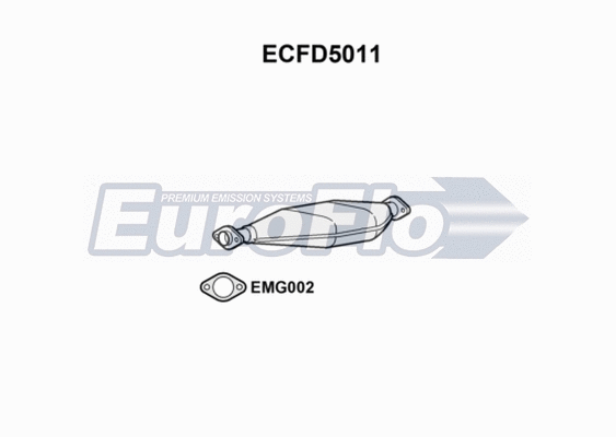 Catalytic Converter (ECFD5011)