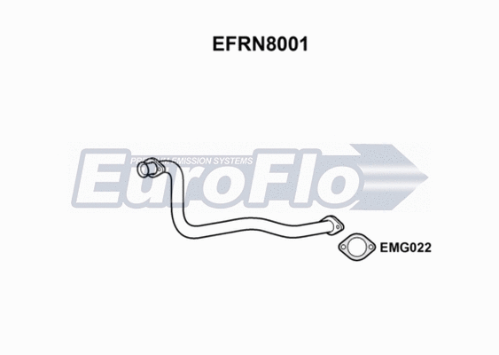 Exhaust Pipe (EFRN8001)
