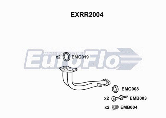 Exhaust Pipe (EXRR2004)