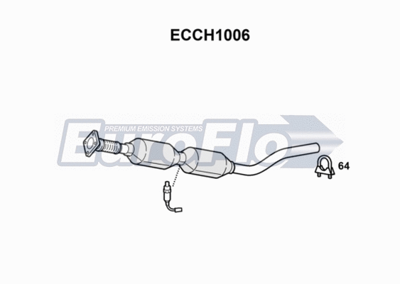 Catalytic Converter (ECCH1006)