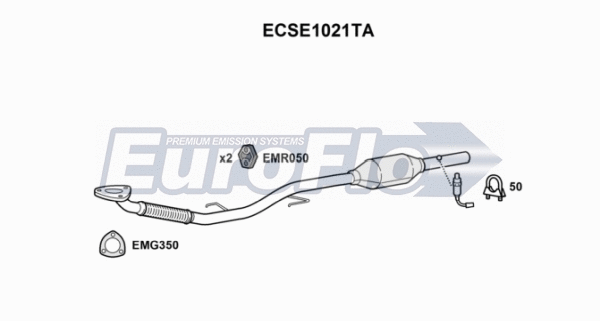 Catalytic Converter (ECSE1021TA)
