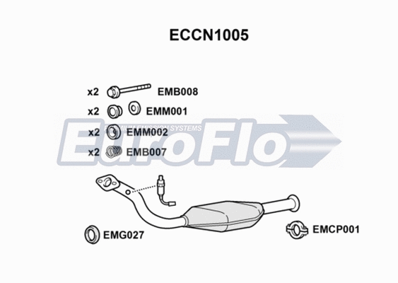 Catalytic Converter (ECCN1005)