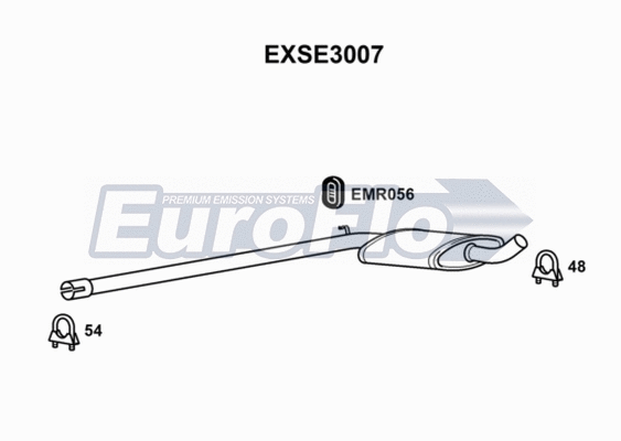 Centre Muffler (EXSE3007)