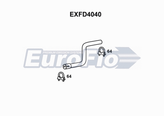 Exhaust Pipe (EXFD4040)