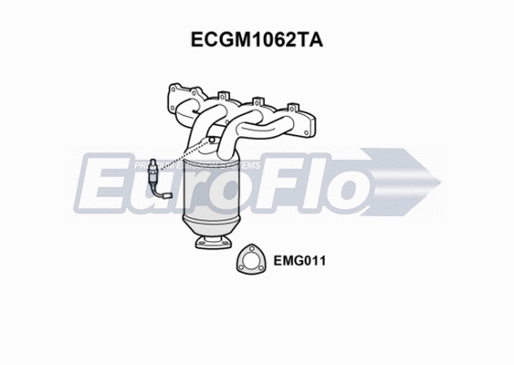 Catalytic Converter (ECGM1062TA)