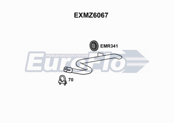 Exhaust Tip (EXMZ6067)