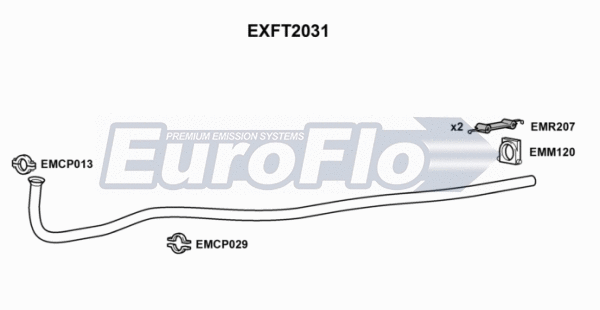 Exhaust Pipe (EXFT2031)