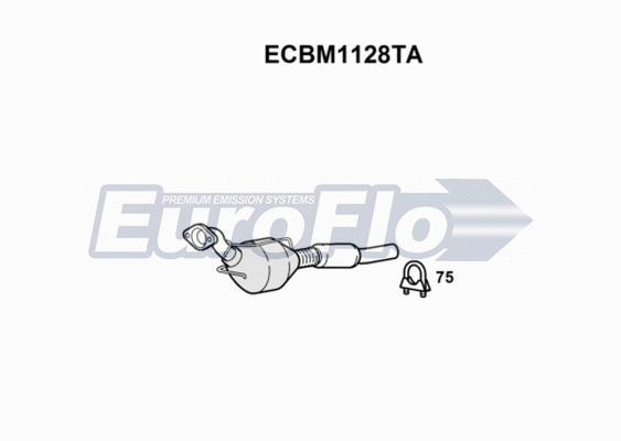 Catalytic Converter (ECBM1128TA)