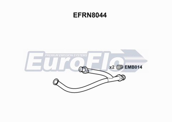 Exhaust Pipe (EFRN8044)