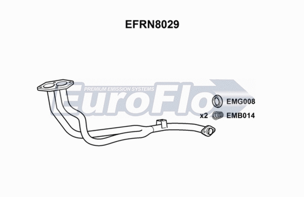 Exhaust Pipe (EFRN8029)